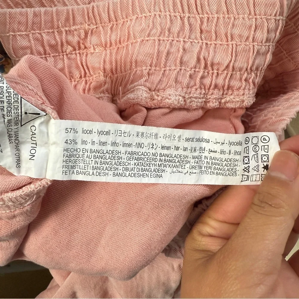 Zara Raw Hem trouser pants- Small